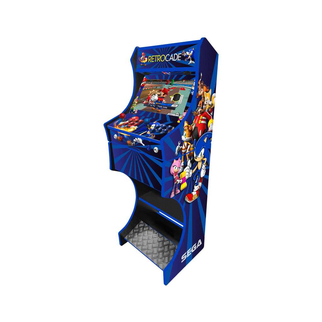 2 Player Arcade Machine - Retrocade Themed - Arcade Geeks